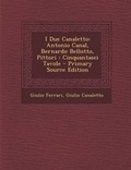 Cover: I Due Canaletto - Nabu Press