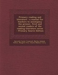 Cover: Primary Reading and Literature - Nabu Press