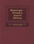 Cover: Boanerges - Primary Source Edition - Nabu Press