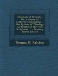 Cover: Elements of Divinity - Nabu Press