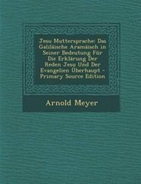 Enlarge image Cover: Jesu Muttersprache - Nabu Press