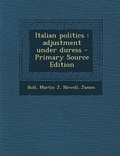 Cover: Italian Politics - Nabu Press