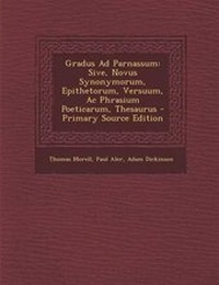 Enlarge image Cover: Gradus Ad Parnassum - Nabu Press
