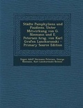 Cover: Stadte Pamphyliens Und Pisidiens. Unter Mitwirkung Von G. Niemann Und E. Petersen Hrsg. Von Karl Grafen Lanckoronski - Primary Source Edition - Nabu Press