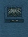 Cover: The Queen vs. Louis Riel - Nabu Press