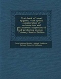 Cover: Text-Book of Meat Hygiene, with Special Consideration of Antemortem and Postmortem Inspection of Food-Producing Animals - Primary Source Edition - Nabu Press