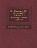 Cover: Die Elemente Der Mathematik, Volume 2 - Primary Source Edition - Nabu Press
