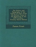 Cover: The History and Topography of the County of Clare - Nabu Press