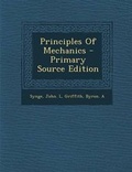 Cover: Principles of Mechanics - Nabu Press