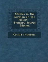 Bild: Studies in the Sermon on the Mount - Nabu Press