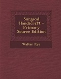 Cover: Surgical Handicraft - Nabu Press