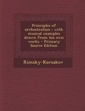 Cover: Principles of Orchestration - Nabu Press