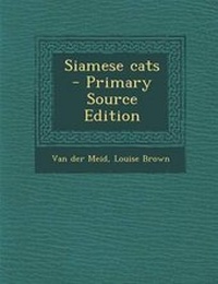 Enlarge image Cover: Siamese Cats - Nabu Press