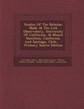 Cover: Studies of the Nebulae - Nabu Press
