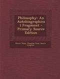 Cover: Philosophy - Nabu Press