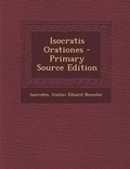 Cover: Isocratis Orationes - Primary Source Edition - Nabu Press