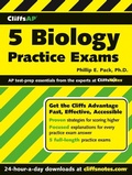 Cover: CliffsAP 5 Biology Practice Exams - Cliffs Notes