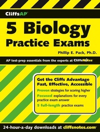 Enlarge image Cover: CliffsAP 5 Biology Practice Exams - Cliffs Notes