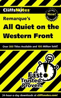 Enlarge image Cover: CliffsNotes on Remarque's All Quiet on the Western Front - Cliffs Notes
