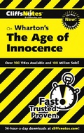 Cover: CliffsNotes on Wharton's The Age of Innocence - Cliffs Notes