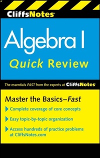 Enlarge image Cover: CliffsNotes Algebra I Quick Review, 2nd Edition - Cliffs Notes