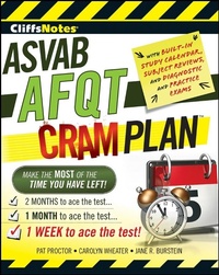 Enlarge image Cover: CliffsNotes ASVAB AFQT Cram Plan - Cliffs Notes