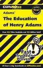 Cover: CliffsNotes on Adams' The Education of Henry Adams - Cliffs Notes