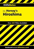 Cover: CliffsNotes on Hersey's Hiroshima - Cliffs Notes