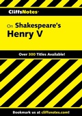 Cover: CliffsNotes on Shakespeare's Henry V - Cliffs Notes