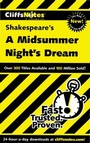 Cover: CliffsNotes on Shakespeare's A Midsummer Night's Dream - Cliffs Notes