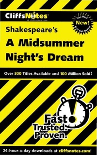 Enlarge image Cover: CliffsNotes on Shakespeare's A Midsummer Night's Dream - Cliffs Notes