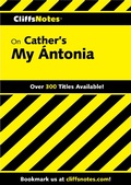 Cover: CliffsNotes on Cather's My Antonia - Cliffs Notes