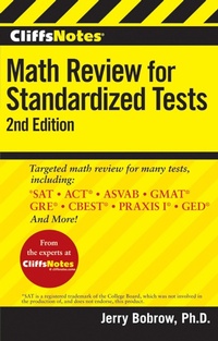 Enlarge image Cover: CliffsNotes Math Review for Standardized Tests, 2nd Edition - Cliffs Notes