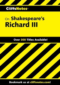 Enlarge image Cover: CliffsNotes on Shakespeare's Richard III - Cliffs Notes