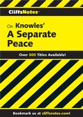 Cover: CliffsNotes on Knowles' A Separate Peace - Cliffs Notes