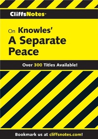Enlarge image Cover: CliffsNotes on Knowles' A Separate Peace - Cliffs Notes