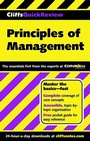 Cover: CliffsQuickReview Principles of Management - Cliffs Notes