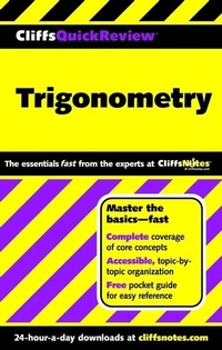 Abbildung von: CliffsQuickReview Trigonometry - Cliffs Notes