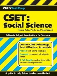 Enlarge image Cover: CliffsTestPrep CSET: Social Science - Cliffs Notes