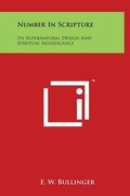 Cover: Number In Scripture - Literary Licensing, LLC