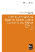 Cover: From Sustainable to Resilient Cities - Emerald Publishing Limited