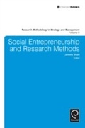 Cover: Social Entrepreneurship and Research Methods - Emerald Publishing Limited