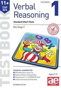 Cover: 11+ Verbal Reasoning Year 3/4 Testbook 1 - Accelerated Education Publications Ltd