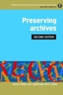 Cover: Preserving Archives - Facet Publishing