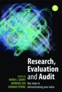 Abbildung von: Research, Evaluation and Audit - Facet Publishing
