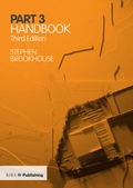 Cover: Part 3 Handbook - RIBA Publishing