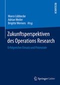 Cover: Zukunftsperspektiven des Operations Research - Springer Gabler