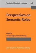 Cover: Perspectives on Semantic Roles - John Benjamins Publishing Company