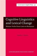 Cover: Cognitive Linguistics and Lexical Change - John Benjamins Publishing Company