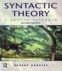 Abbildung von: Syntactic Theory - Routledge